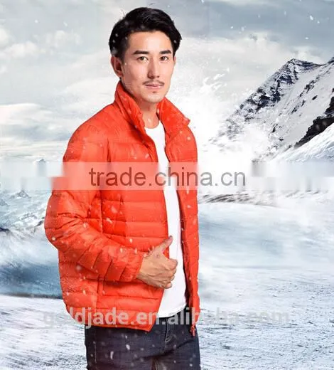 2016 Manufacturer Plus Size Hot Sales Economic Folding Ultralight Down Jacket for Man photo-5
