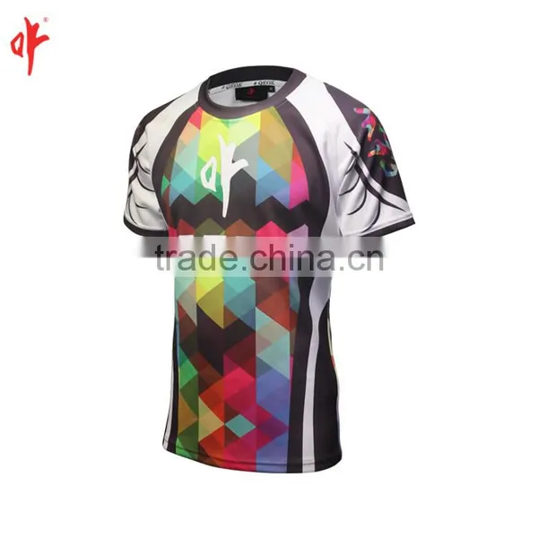 Sublimation Team Rugby Shirt,Custom Logo/Number/Name, photo-5