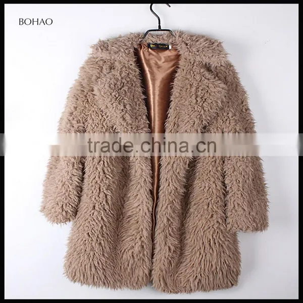 Hot Sale Women Cheap Fashion Russian Women Winter Fur Coat photo-2