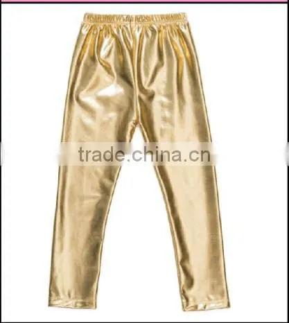 Hot Sales Baby Clothing Baby Leggings Boutique Baby Leather Trousers Kids Long Pants photo-3