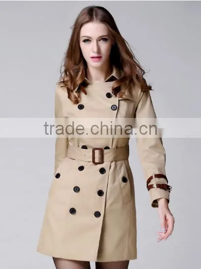 Double Breasted Fashion Design Winter Women Coat photo-4