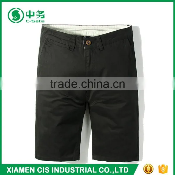 Fashion Style Multi Color 100 Cotton Summer Slim Fit Mens Chino Shorts photo-6