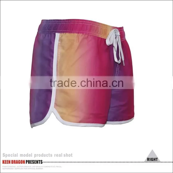 Wholesale 4 Way Stretch Professional Design Embroidered Womens Boy Shorts photo-5