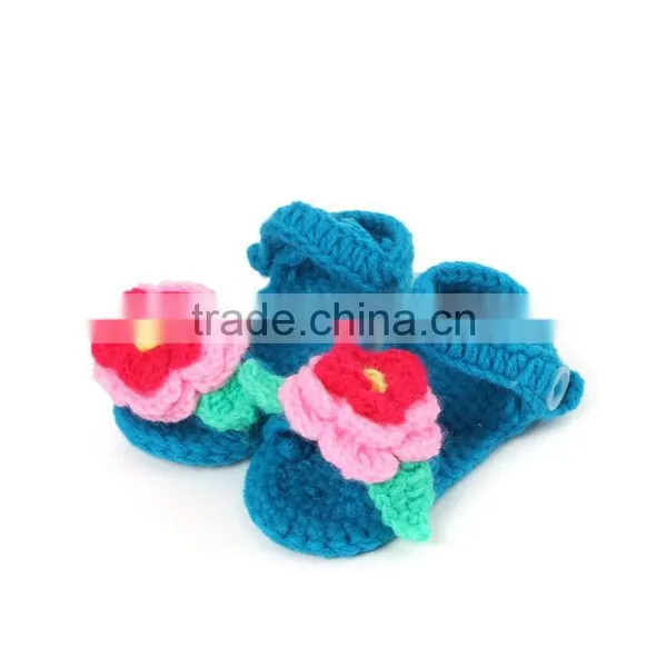 Fashion Summer Design Knitting Shoes Free Crochet for Baby photo-5