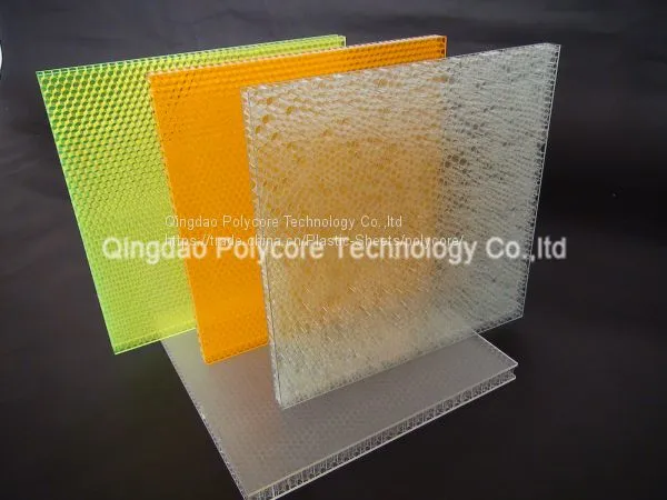 Waterproof Light Weight Stiffness Strength PC Honeycomb Core photo-3