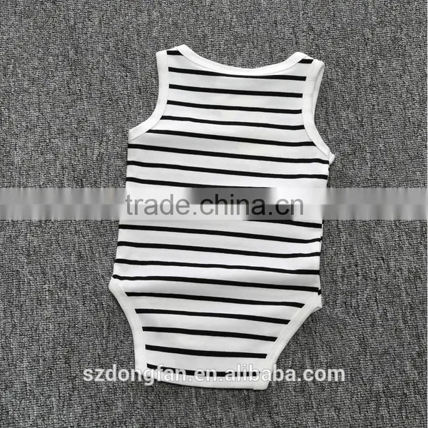 Wholesale Newborn Baby Clothes Summer 100% Cotton Breathable Baby Romper photo-6