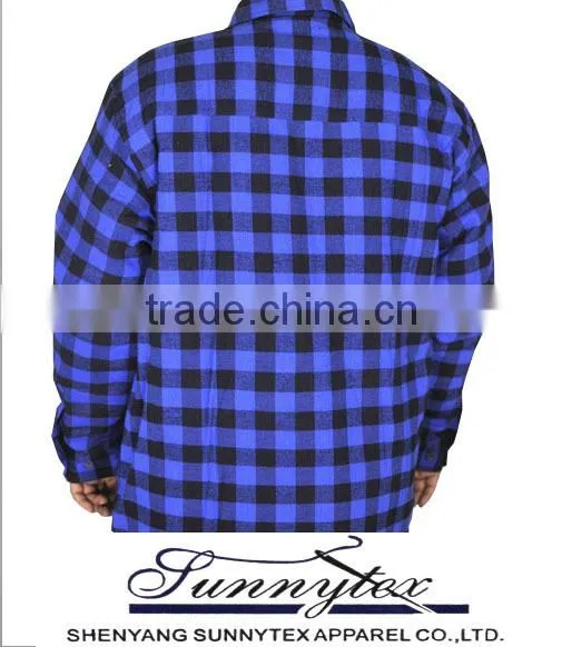 Sunnytex Cotton Lining Padded Checked Yarn Dyed Colourful Life Jacket photo-3