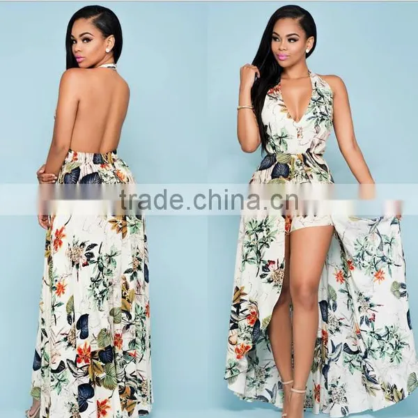 Walson 2017 Ladies Fashion Dresses With Pictures Women Printed Chiffon Dresses photo-5