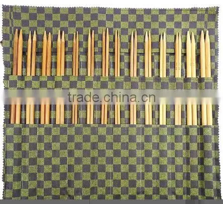 Double Pointed Smooth Bamboo Charcoal Stick Needle Sweater Knitted Needle photo-3