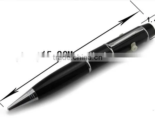 High Quality Laser Point and 4GB 8GB 16GB USB Logo Ballpoint Business Metal Pen Box Gift Set photo-3
