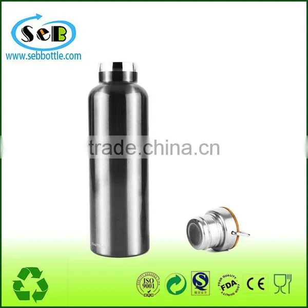 Sports Stainless Steel Insulated Water Bottle With Double Walled Vacuum With Wide Mouth photo-3