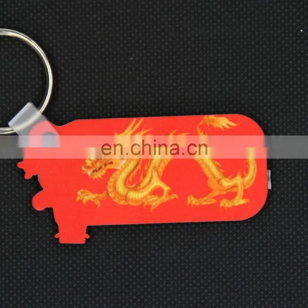 DIY Sublimation Heat Transfer MDF Blank Key Chain of 12 Chinese Zodiac Signs photo-6