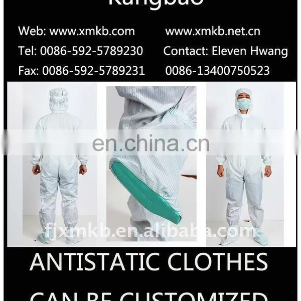 ESD Overcoats White Uniform Antistatic Apparel photo-5
