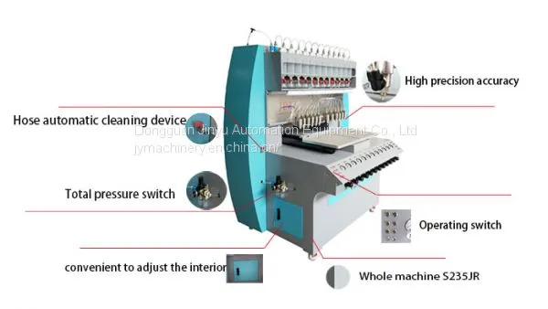 Dongguan 12 Color PVC Zipper Dispensing Making Machine photo-2