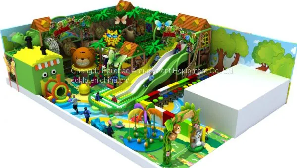 HLB-I17085 Kids Fitness Play Structure China Commercial Playground photo-3