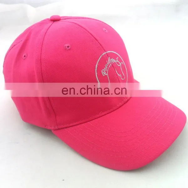 Girls' Baseball Hat Chambray and Polka Dot Groupshot Cap photo-6