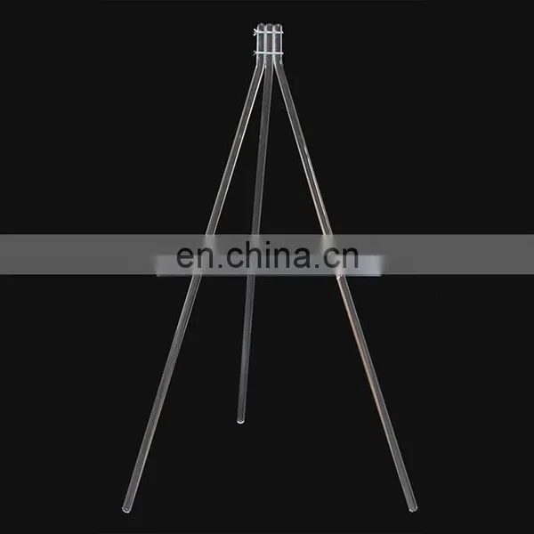 Triangle Type Acrylic Transparent and Steady Graceful Acrylic Easel photo-2