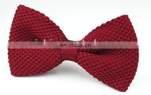 Silk Knitted Bow Tie