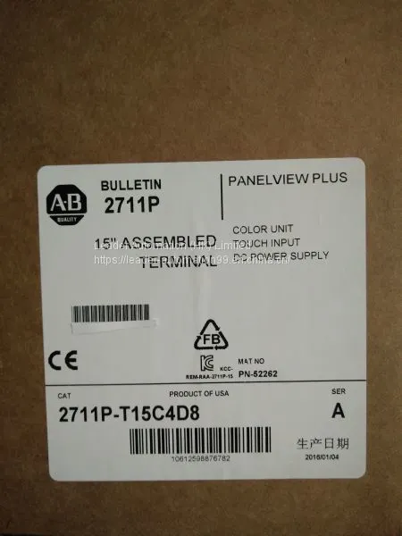 Allen Bradley HMI 2711P-RDT12C, 2711P-RDT7C, 2711P-RP9D, 2711P-T10C4D8 AB Cpu Plc Hmi Module Inverter Softstarter photo-5