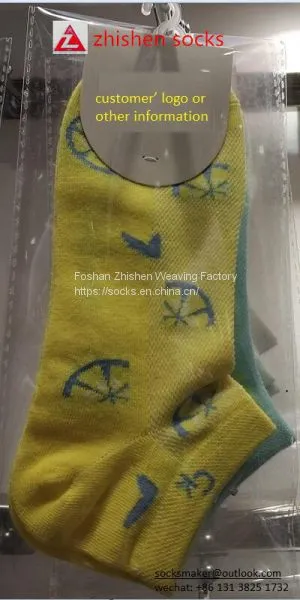 OEM Women Socks, Customize Sports Socks , Jacquard Knitting Cotton Socks photo-4