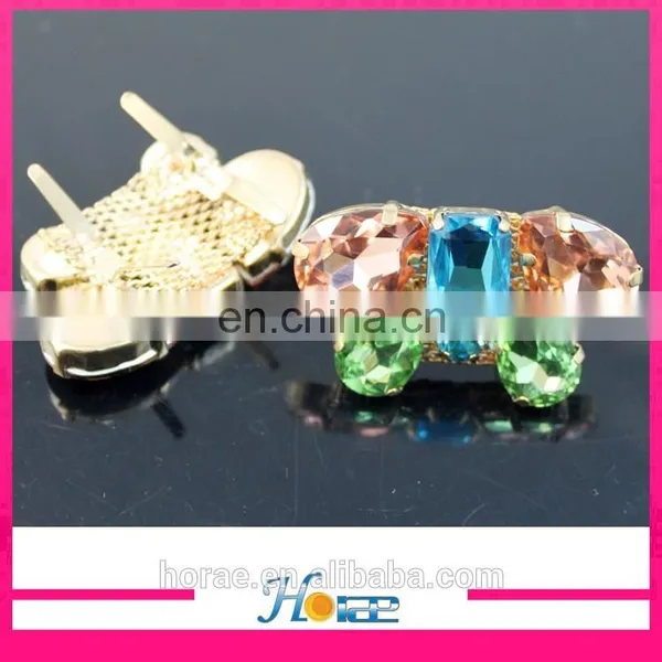 High Quality Crystal Rhinestone Shoe Accessory Shoe Buckle for Lady Shoes photo-3