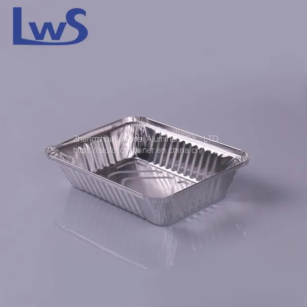 1000ml rectangular aluminum foil food container