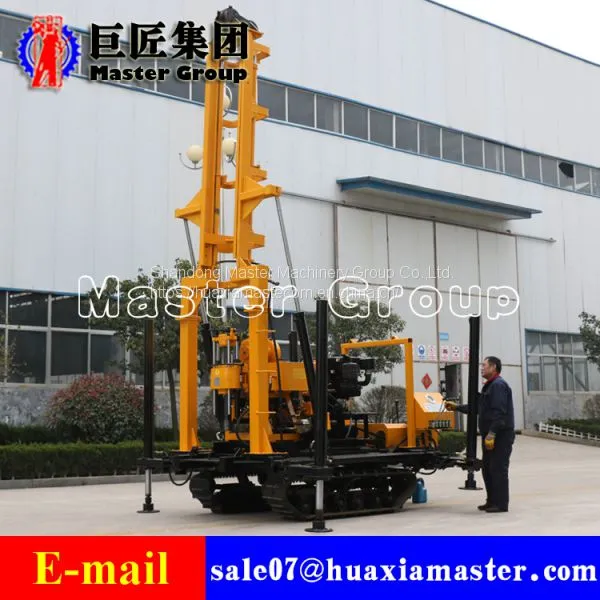Diesel Engine Hydraulic Rig XYD-200 Crawler Hydraulic Rotary Drilling Rig photo-2