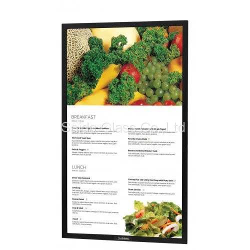 Custom Anti Glare AG Anti Glare Tempered Glass 0.55-3.0 mm for Industrial 8” Touch Screen Navigation photo-2