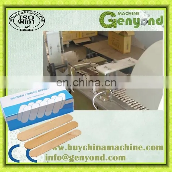Top Quality Medical Tongue Depressor Processing Machine / Wood Processing Equipment photo-5