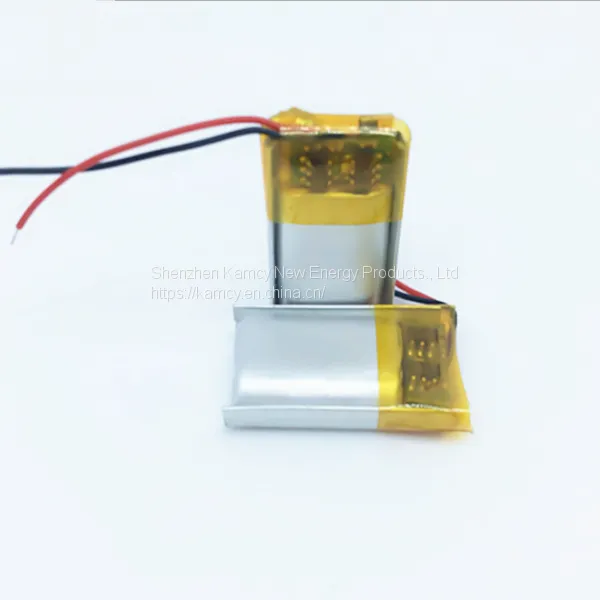 Polymer Lithium Battery Rechargeable Battery 3.7V 501020 80mah Li Ion Battery photo-5