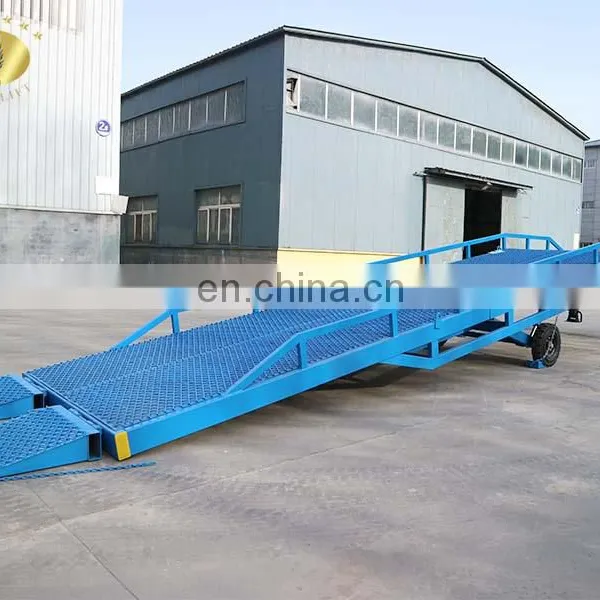 7LYQ Shandong SevenLift Electric Cylinder Hydraulic 10 Ton Forklift Load Container Dock Interior Ramp photo-6