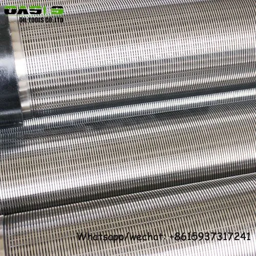 Stainless Steel Water Well Drilling Wire Wrapped Rod Based Wedge Wire Screens photo-3