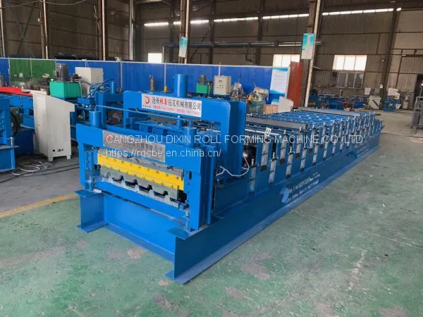 Roof Use Double Layer Steel Roof Sheet Roll Forming Machine Manufacturer photo-3