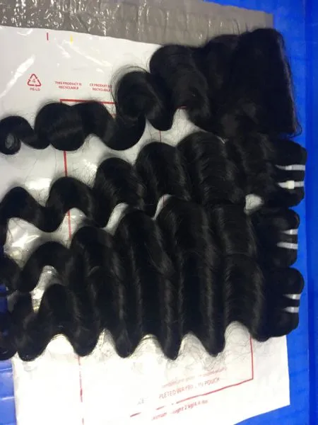 KHH 10a Grade Cheap 100% Brazilian Human Hair Extension, Raw Hair Human Virgin Hair Bundle Vendors, Real Remy Natural Hair Extension photo-4