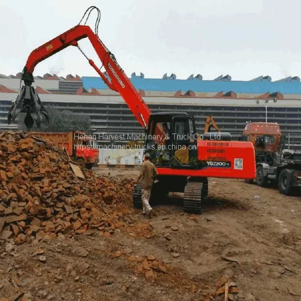 China Hydraulic Grapple Excavator Scrap Grab Scrap Steel Grabber photo-3
