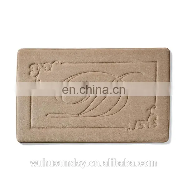 2017 New Polyester Anti-slip Memory Foam Bath Mat photo-4