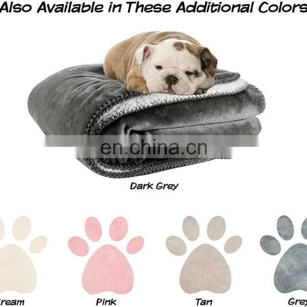 Waterproof Pet Blanket Soft Plush Throw Protects Couch Chair Car Bed From Spills Stains Or Fur-Machine Washable photo-6