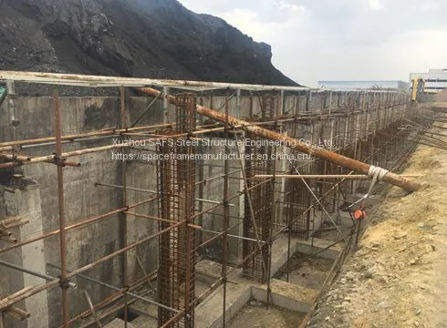 Large Span Space Frame Coal Storage Shed photo-2