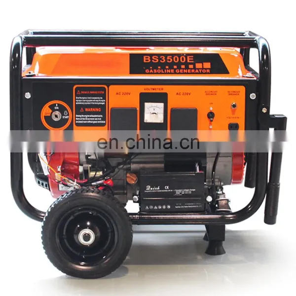 BS3500 BISON China Taizhou Home Use Standby 2800W Small dc Generator Generator Bison Inverter Power 3kva Generator Gasoline photo-6