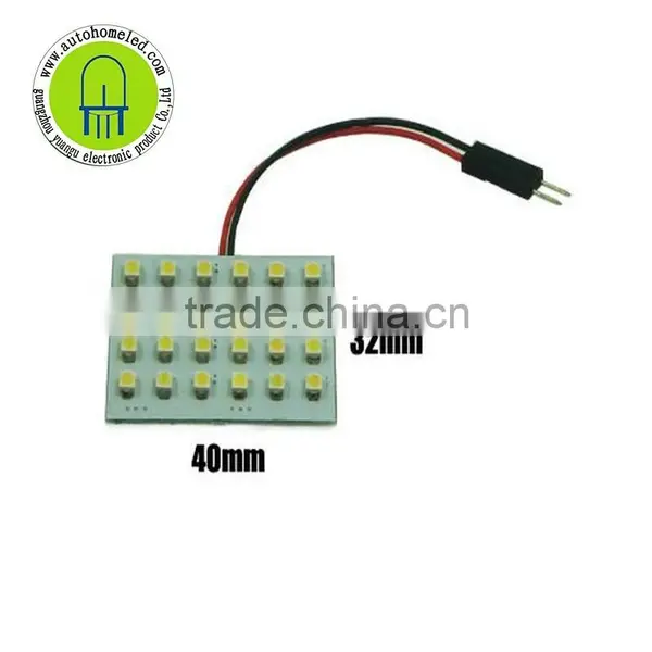 Dome LED Bulb Lamp for Car Interior With T10 Festoon Ba9s Connector 3528 1210 SMD photo-4