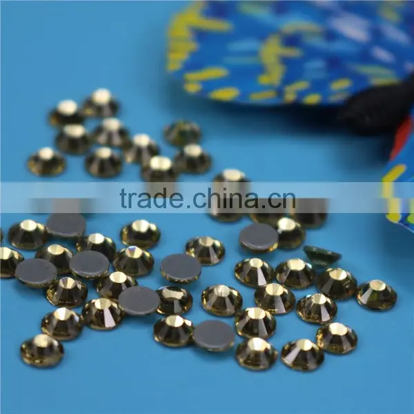 2016 New Fashion Light Colorado Topaz10ss Crystal Hotfix Rhinestones for Jewelry photo-4