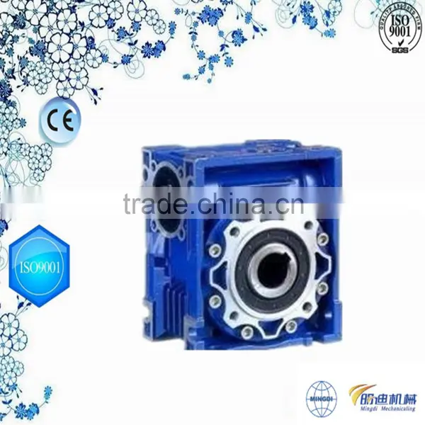 Changzhou Machinery High Efficiency RV Series Worm Gearbox With15KW MOTOR photo-5