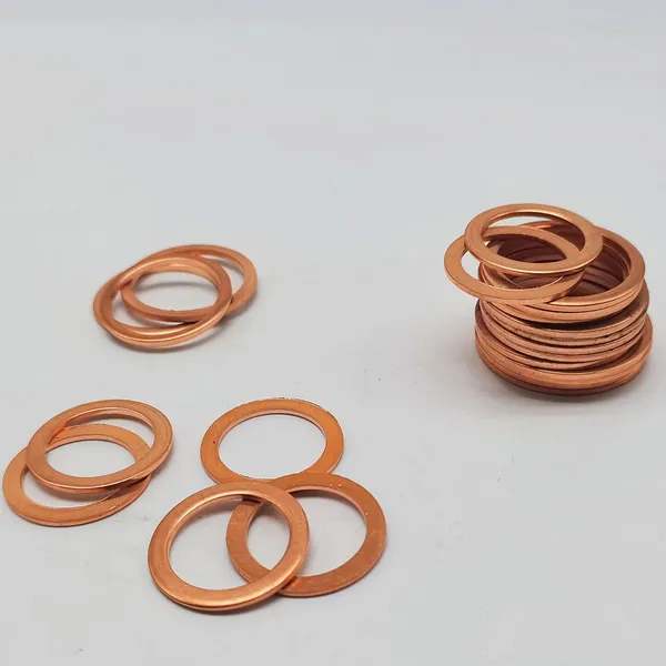 16*22*1.5mm Flat Copper Washer Ring Washer Copper Washer Made in China photo-2
