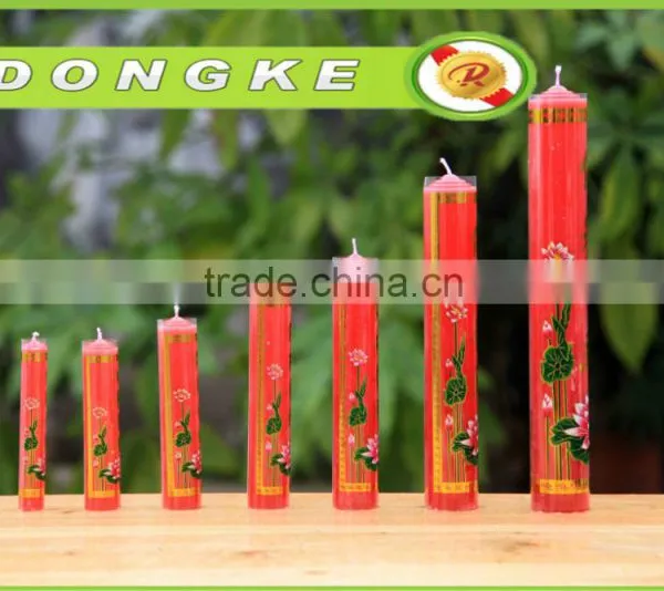 Hot Sale Red Candles in Factory Price/China Responsible Manufacturer of Religious Candles photo-3