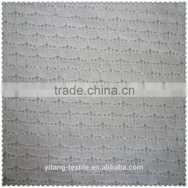 Polyester Cotton Lace Fabric