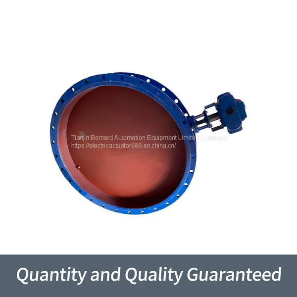 Bernard Intelligent Electric Actuator D941W - 2.5 - C Caliber DN1100 Fine Small Ventilation Butterfly Valve photo-3