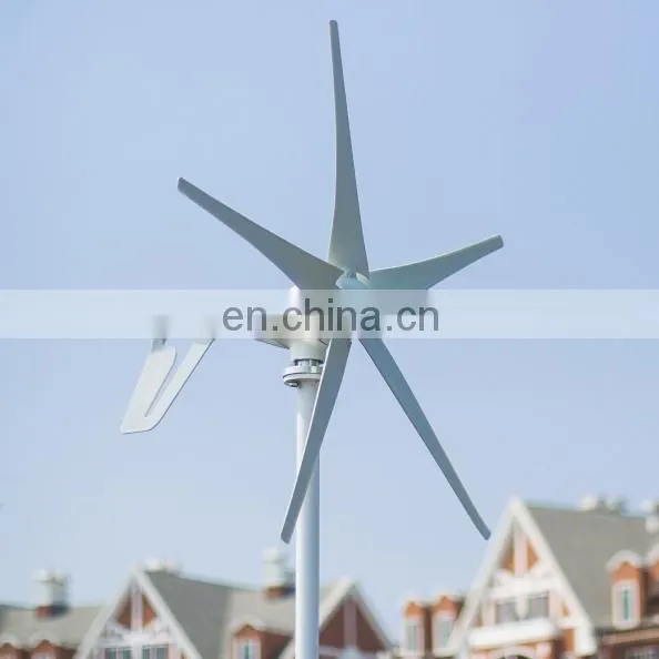 Small Wind Turbine Generator 200W 400W 800W 3/5 Blade Windmill 12V 24V 48V Wind Power Generation photo-3
