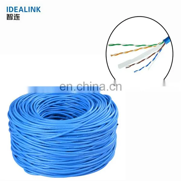 Factory Price 8 Cores 305M UTP Cat 7 Ethernet Cable Roll Bare Copper Cat 7 photo-2