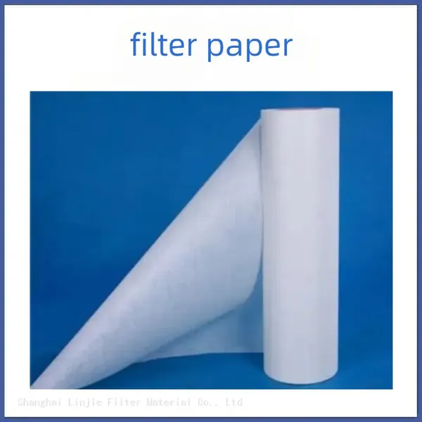 Grinding machine processing filter paper