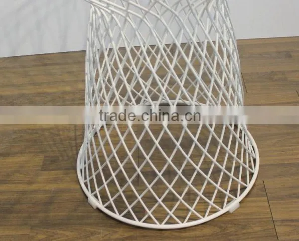 Glass Top Steel Base Platner Table Coffee Table photo-2